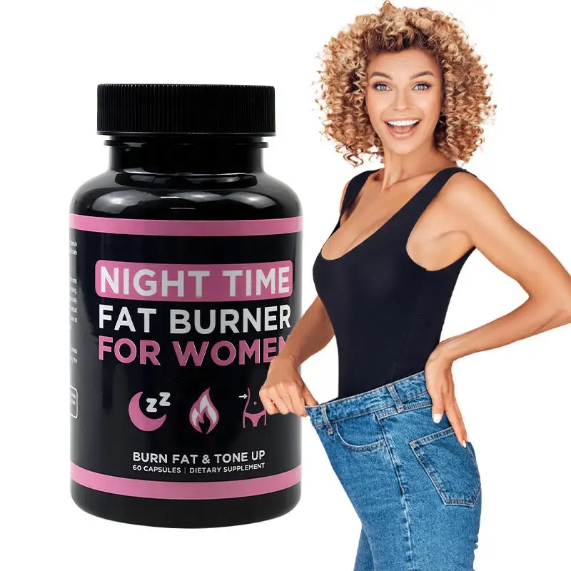 ready stock OEM Effective Night Time weight Fat Burner Body Slimming Capsules