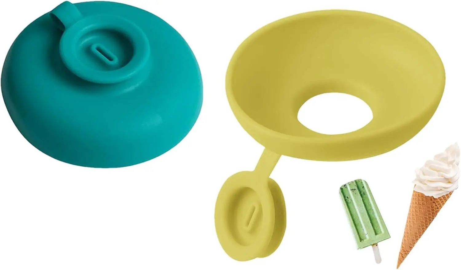 1 pack popsicle Holders for Kids Portable Frozen Popsicle and Ice Cream Holder Drip-proof Ice Cream Stand for Summer
