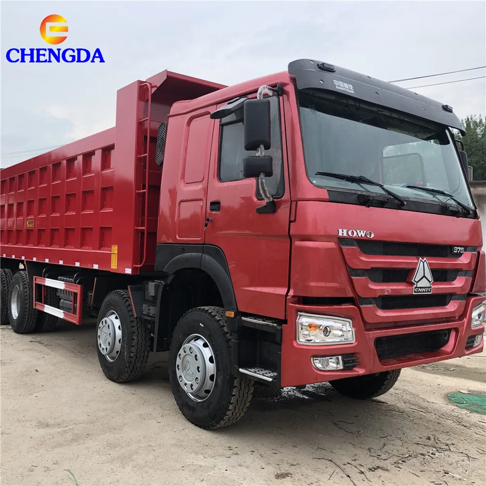 Howo 2016-2018 year Used tipper truck 8x4 Driving Dump Trucks for sale