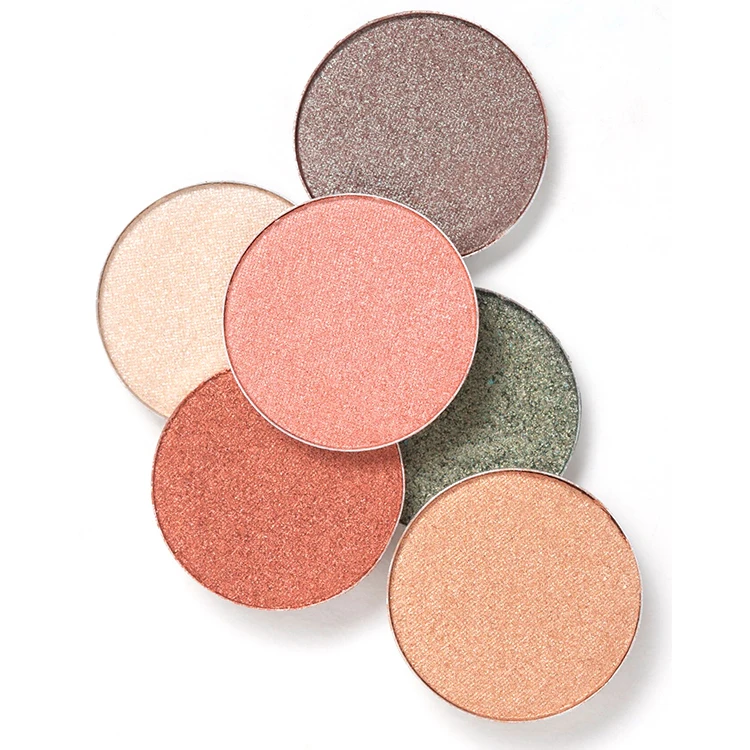 Factory Direct Supply Pressed Pigment Eyeshadow,Organic Makeup Eyeshadow,Smooth Pigment Earth Tone Eyeshadow