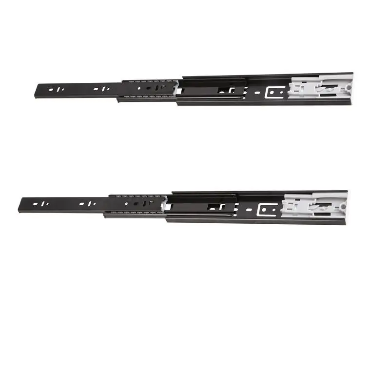 Roller Linear Guide Cabinet Kitchen Push To Open Drawer Accessories Mechanism Corredicas Telescopic 45mm Heavy Drawer
