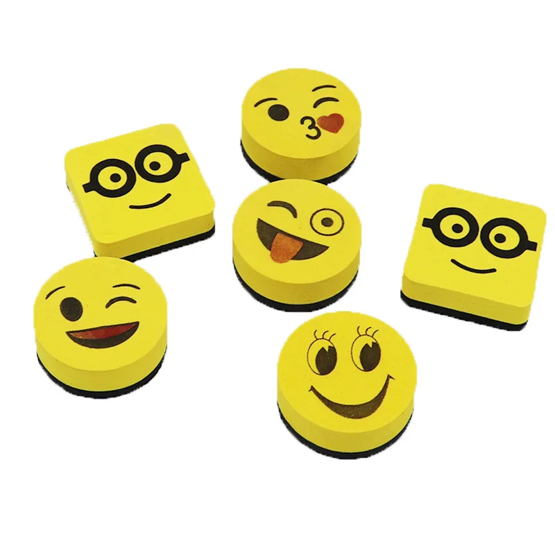 Factory Customized Durable Magnetic Blackboard Eraser Cleaner Eva Magnetic Whiteboard Eraser