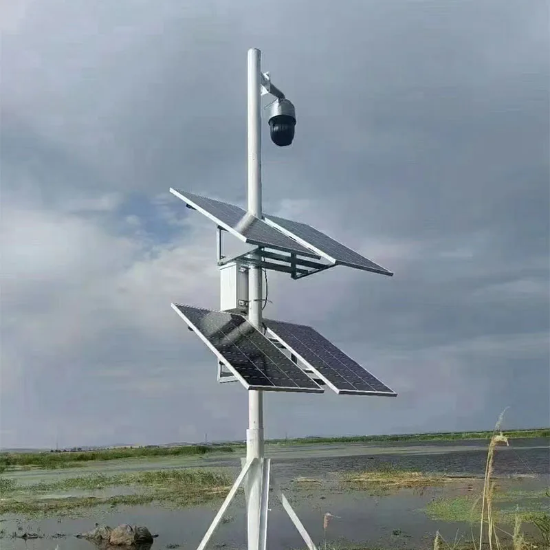 Solar Supply CCTV Security IP 4g Camera With Solar Panel Mall Solar Panel for CCTV Camera with 12v