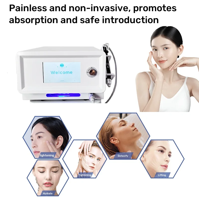 Mesotherapy Machine No-Pain Anti Aging Skin Care Care Beauty Equipment Meso Equipment Metal Material
