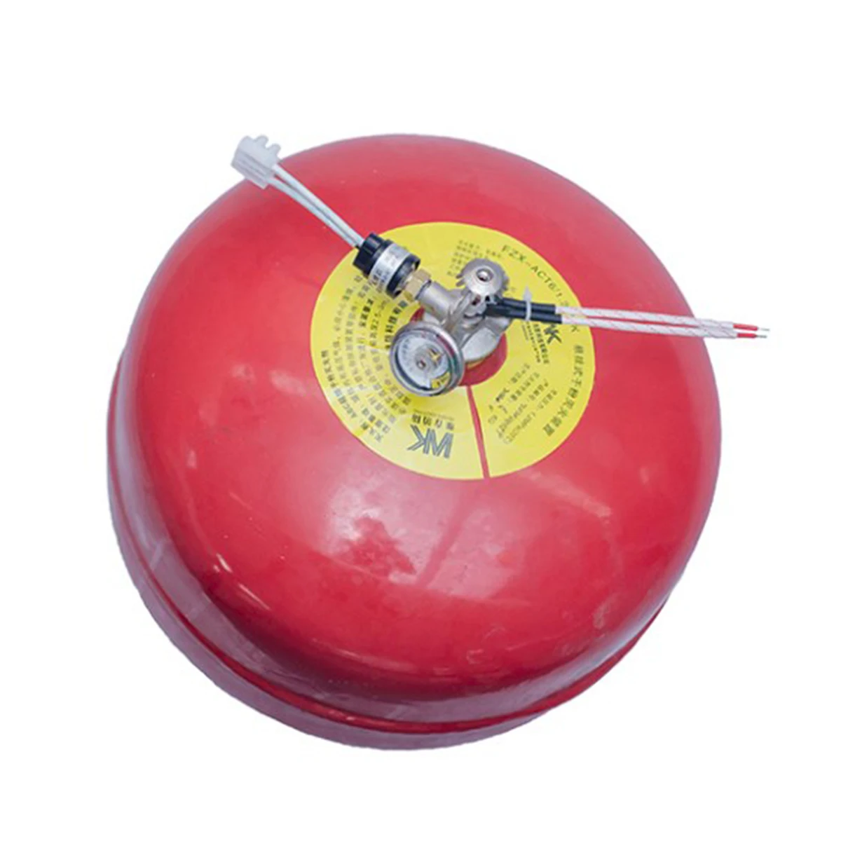 6kg ABC Dry Powder Fire Extinguisher Automatic Stored Pressure Fire Ball EN3 Certificate Hanging Type Steel Material Foam Agent