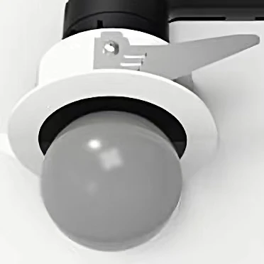 Mini 9w led downlight commercial lighting for hotel cutsize 45mm with glass ball