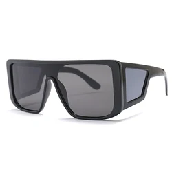 Tenyarn Fashion Plastic Gradient UV 400 Fashion Oversized Trendy Women Shades Sun Glasses Sunglasses