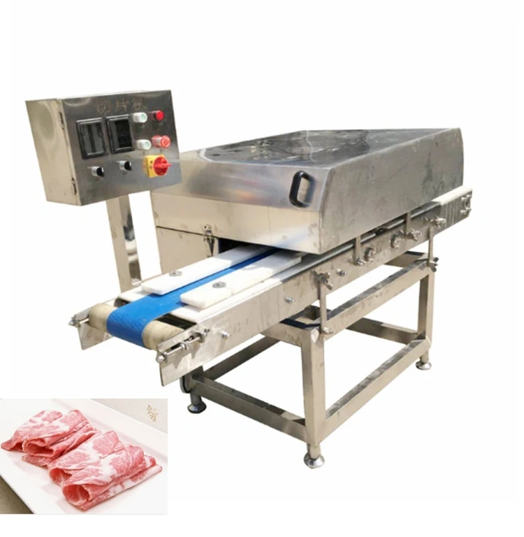 fresh meat chicken breast cutting machine automatic meat slicer machine