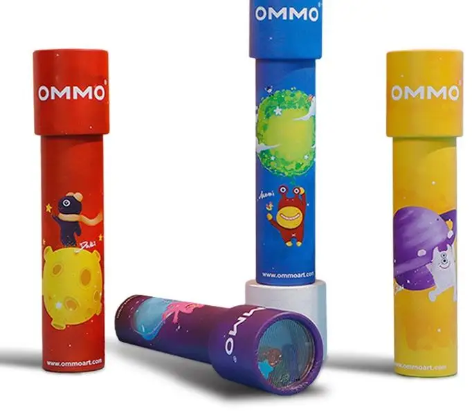 Magic Classic Educational Toys Kids Imaginative Cartoon Children Interactive Logical Rotating Kaleidoscope