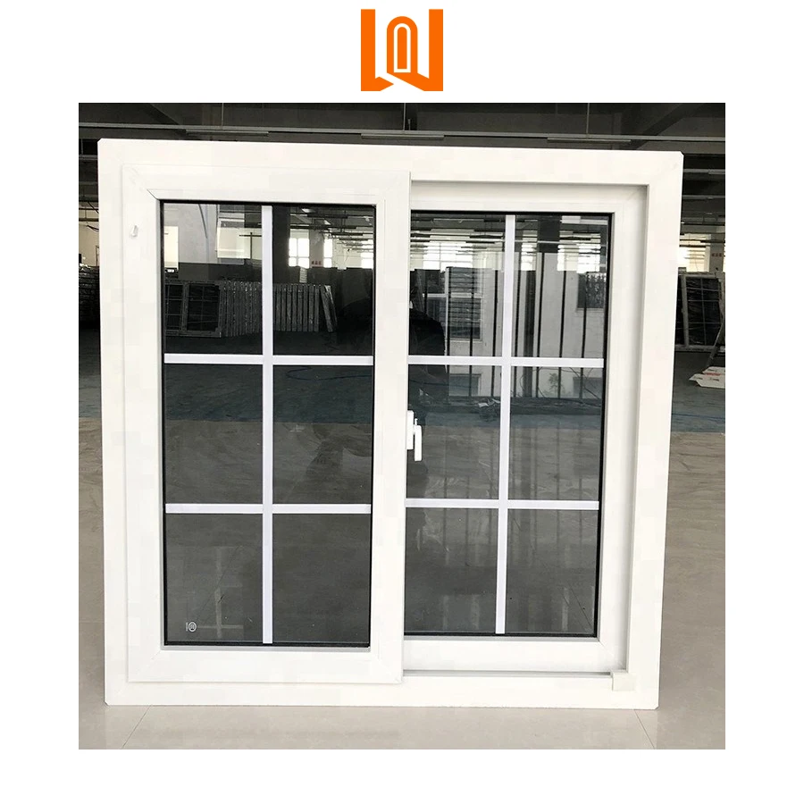 American Style New Design OEM/ODM Office Soundproof PVC Vinyl Sliding Window