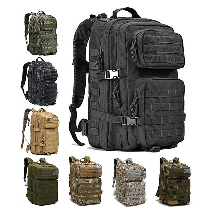 Multicam Camouflage Digital Molle Back Pack 600D 45L Tactical Backpack 3 Day Bug Out Bag Survival Rucksack tactical backpack