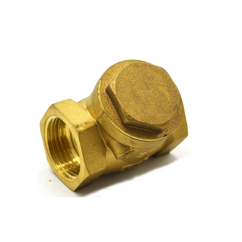Top Quality  Turn Check Valve Brass Spring Check Valves DN10/DN25/DN32 Swing Check Valve