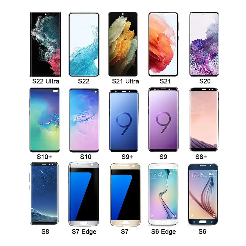 Ekran Ori for Samsung Galaxy S6 Edge Plus S7 S8 S 8 9 10 S9 S10 S20 S22 Ultra 5G Phone LCDs Digitizer OLED LCD Display Screen