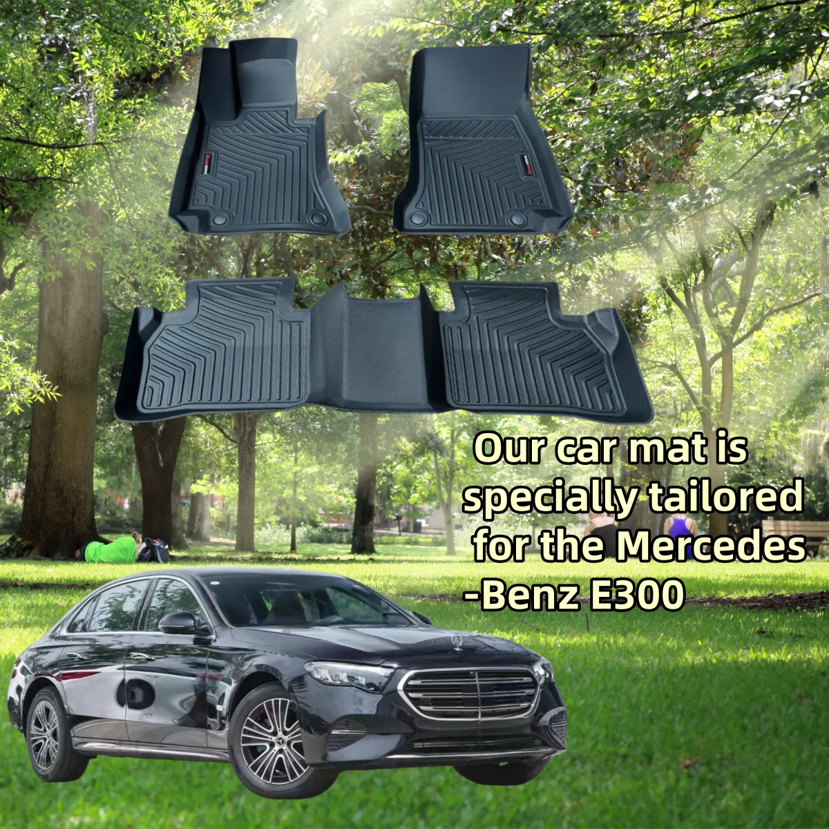 Suitable for 2020+Mercedes Benz  E200  car mats with all-weather protection car mats