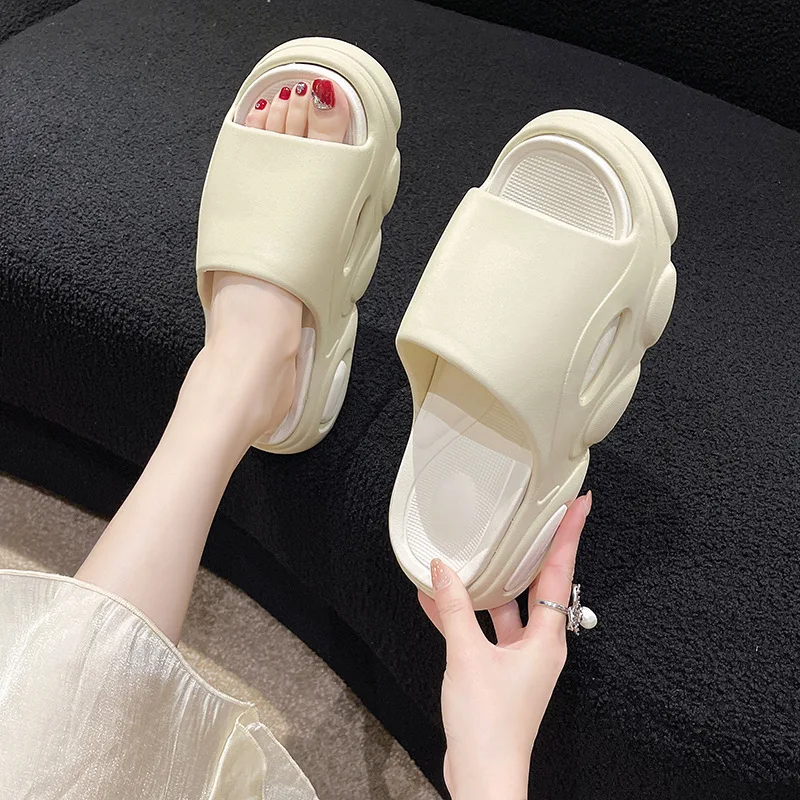 Large size slippers custom men EVA slides sports casual fashion breathable men beach sandals