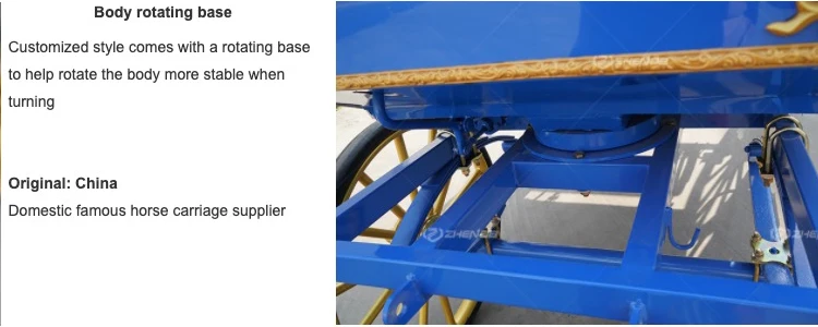 Custom designed Royal horse carriage High quality Royal horse carriage  Electric Royal horse carriage