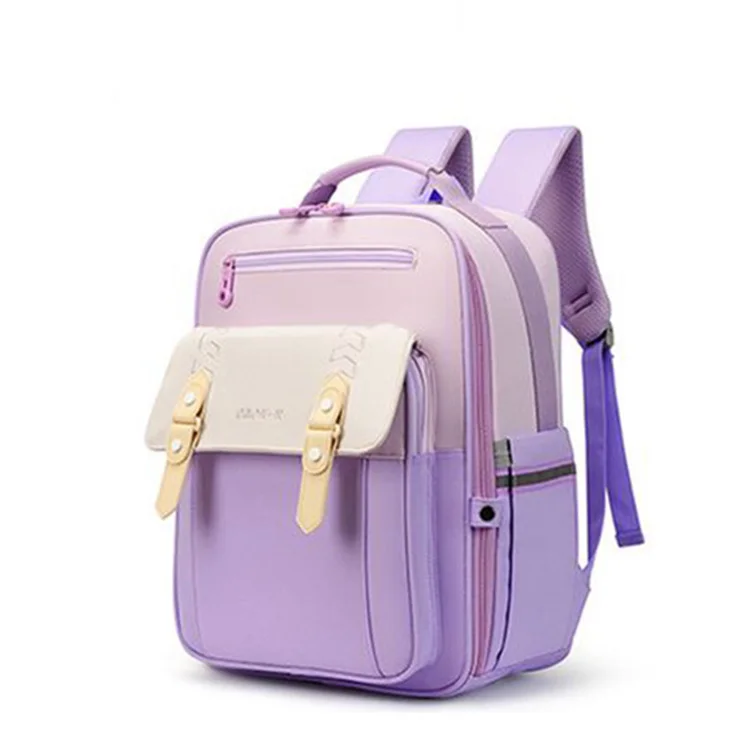 2024 Best Selling Lightweight Lovely Princess Pink Schoolbag Backpack For Girl Kids Fashionable Waterproof School Bags