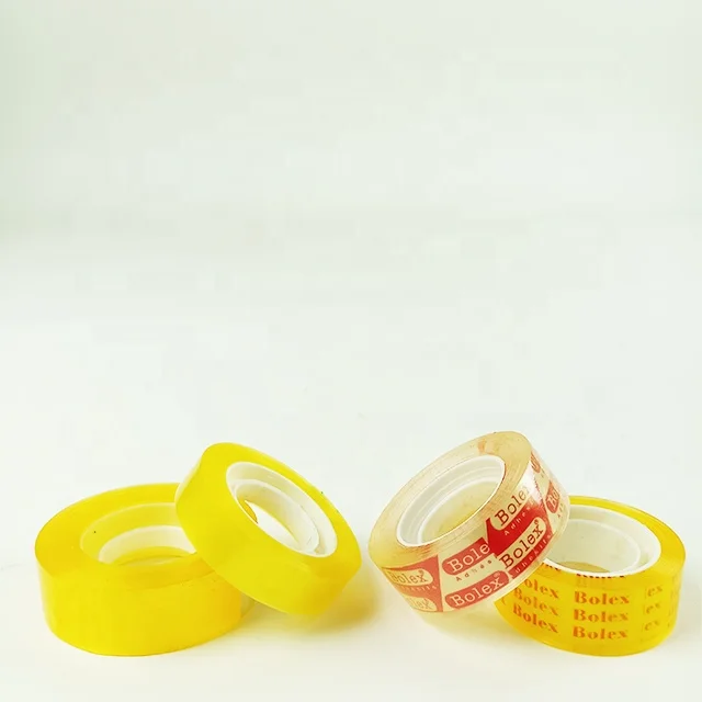 12 рулонов прозрачной ленты, прозрачная лента, универсальная прозрачная глянцевая лента для офиса, дома, школы