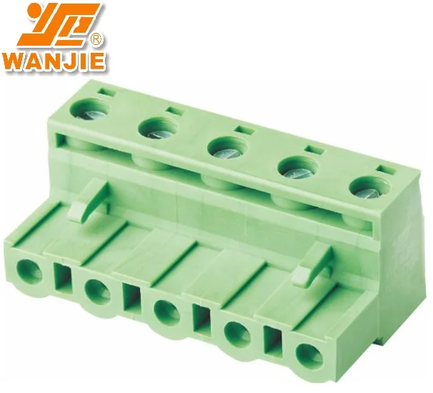 UL cUL одобренный VDE Plug-в клеммный блок печатных плат WJ2EDGK-7.5mm7.62mm