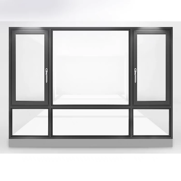 
Factory direct sale water tight Flat open casement window for The sitting room 