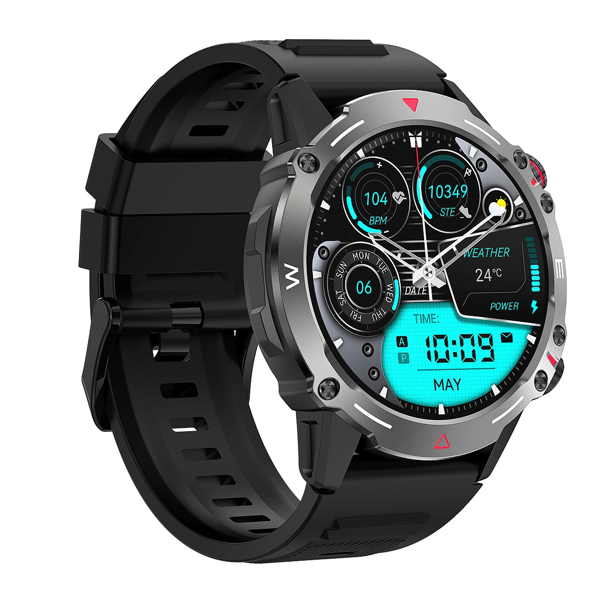 BT5.0 Heart Rate Sleep Monitor Smartwatch Answer Make Call Fitness Smartwatch Outdoor Sport Smart Watches For Men Women