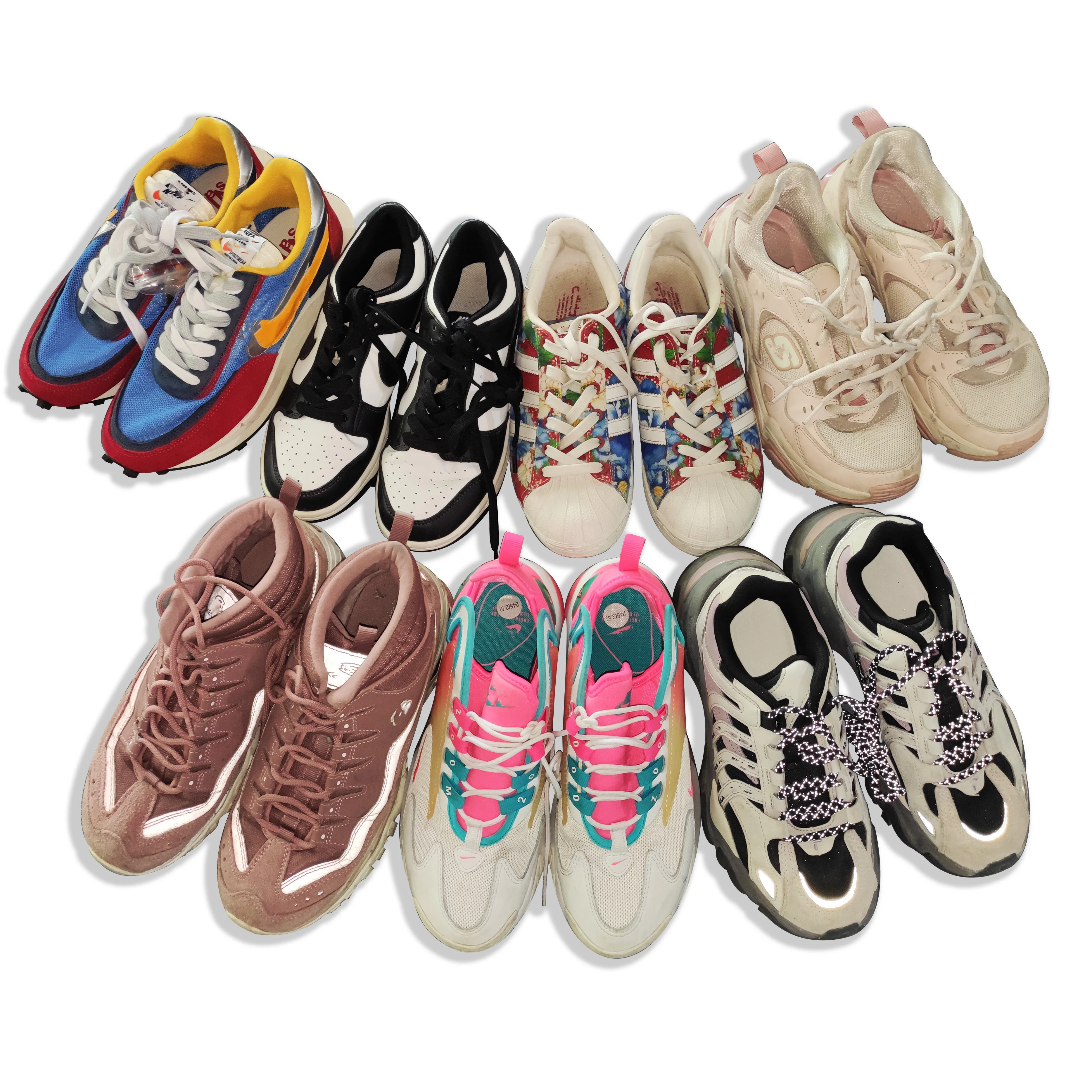 Reselling Second-Hand Famous Brand Sneakers Used International Branded Sports Shoes Second Hand Brand Shoes For Ladies