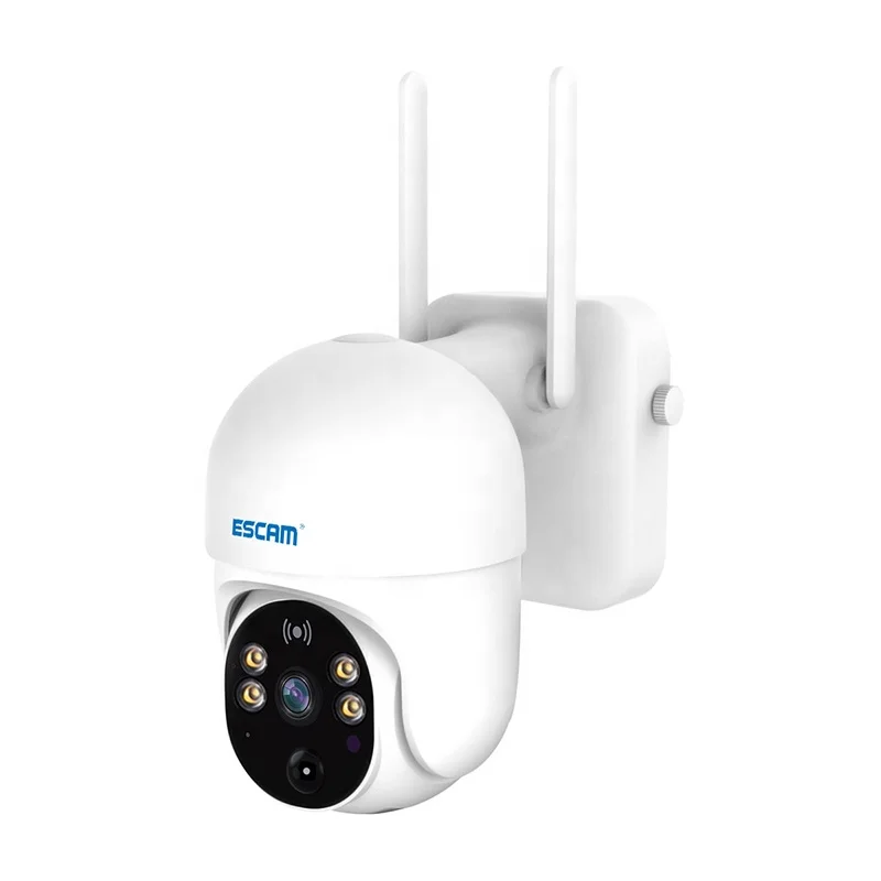 ESCAM QF255 2MP PIR human body detection WIFI connection   cloud storage intelligent dual-light source night vision camera