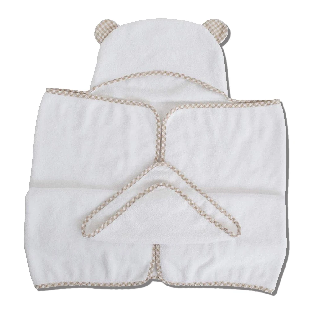 Organic baby bath towel baby OEKO - TEX BSCI certificated baby hooded towel