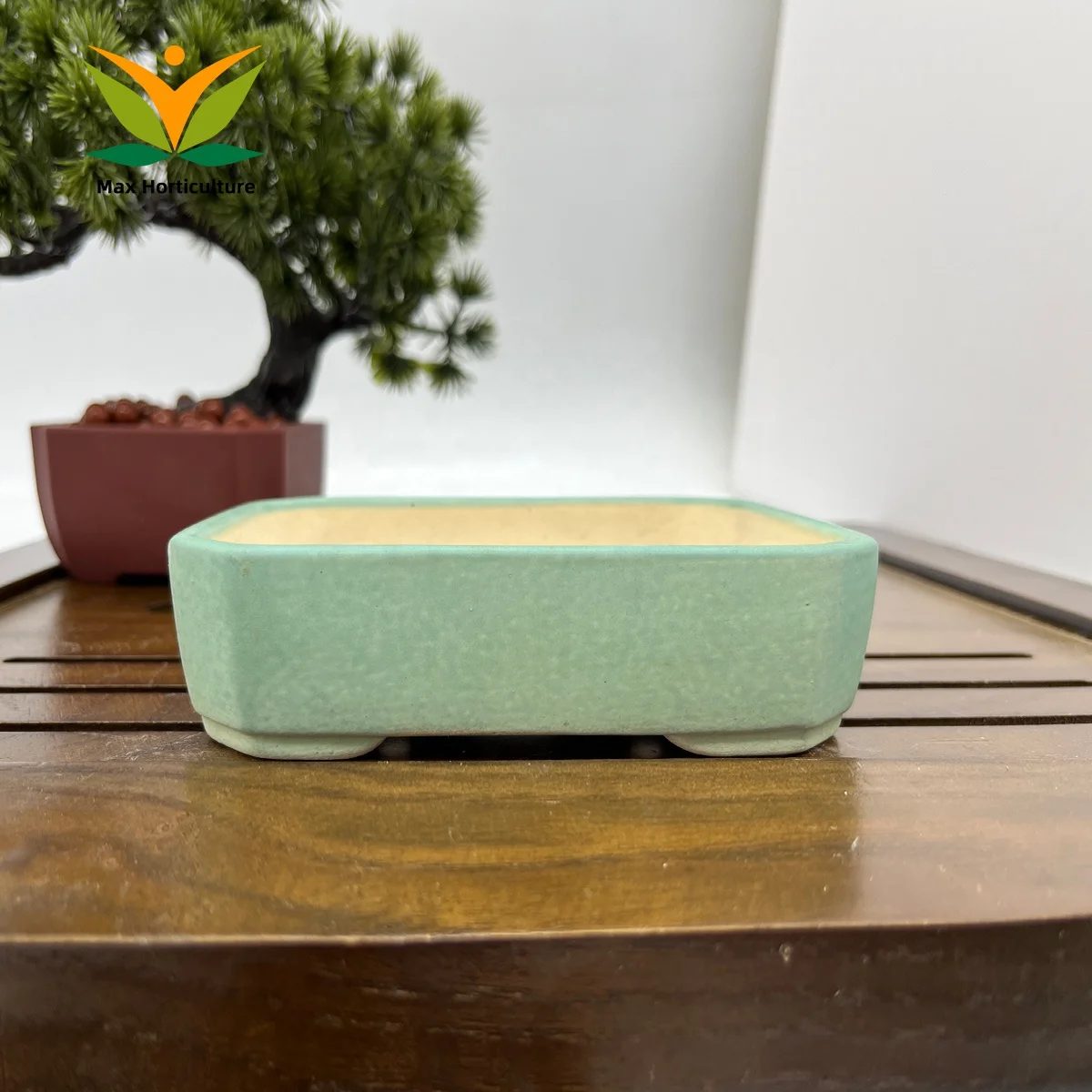 bonsai pots  flower pots bonsai Yixing Rectangular purple clay pots