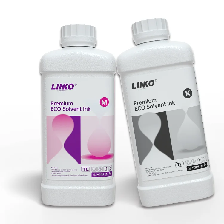 Eco solvent ink for epson DX5 DX7 XP600 for eco solvent printer large printing ink eco solvent