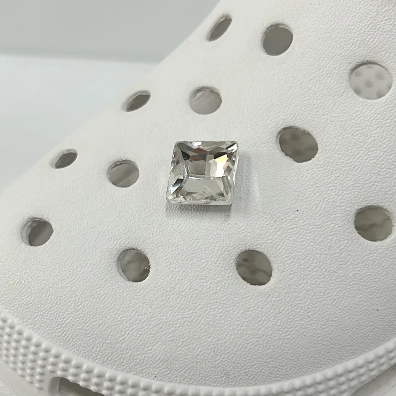 New Cross-border Rhinestone pearl chain metal shoe flower shoes floral shoe buckle