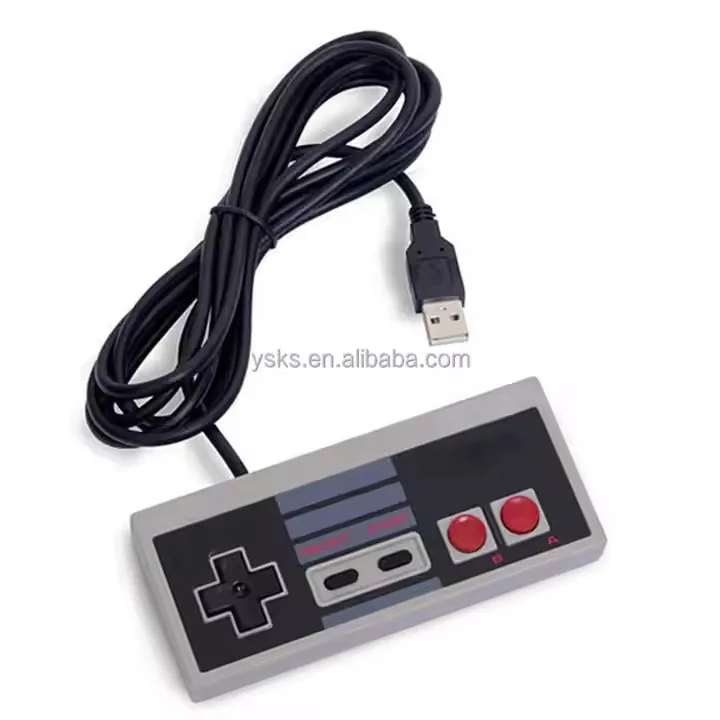 Проводной джойстик для Nintendo NESes ретро Классический игровой контроллер ПК USB