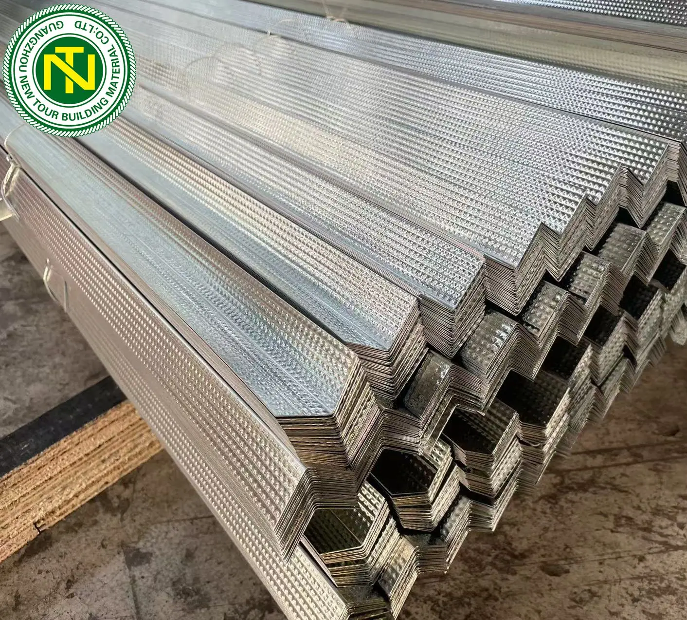 wholesale building material Gypsum board drywall partition stud track galvanized metal furring wall angle steel profiles