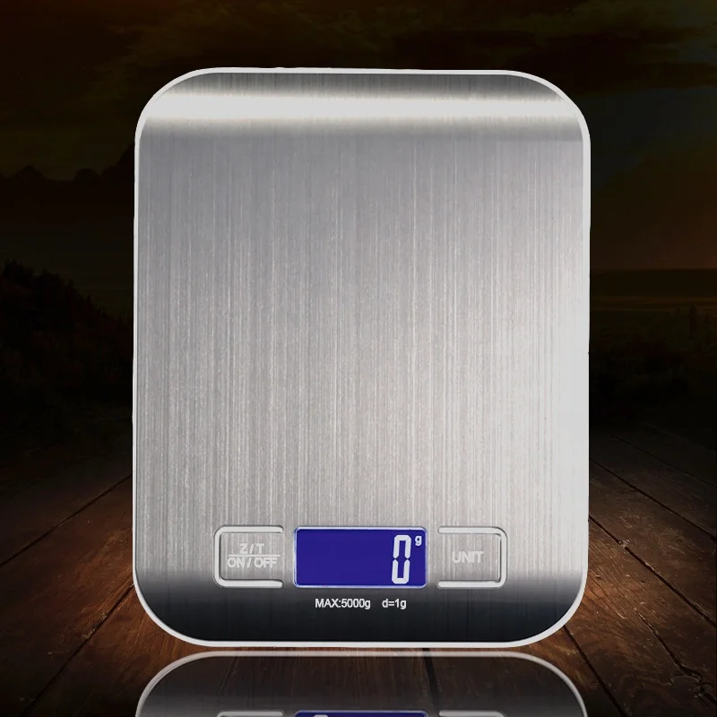LCD Display Food kitchen scale Multifunctional 10kg Weight Grams Ounces Stainless Steel Digital Weighing Kitchen Scale
