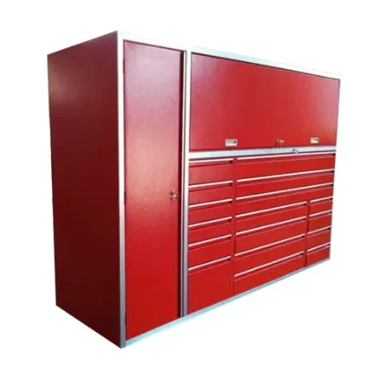 Metal 20 drawer rolling tool chest workshop garage storage tool cabinet heavy duty metal tool box cart with side box