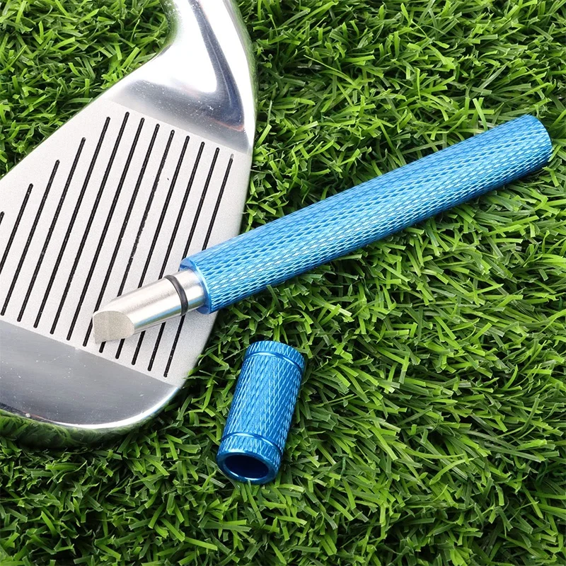 Golf Clean Knife Wedge Iron Groove Sharpener Club Cleaner High-Strength Stainless Steel Cutter Head Club Heads Cleaning Tools