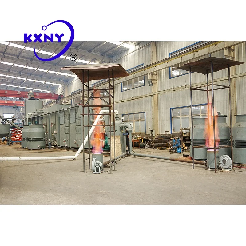 wood gas corn cob gasification power generation equipment best quality biomass gasifier power plant for Food & Beverage Factory