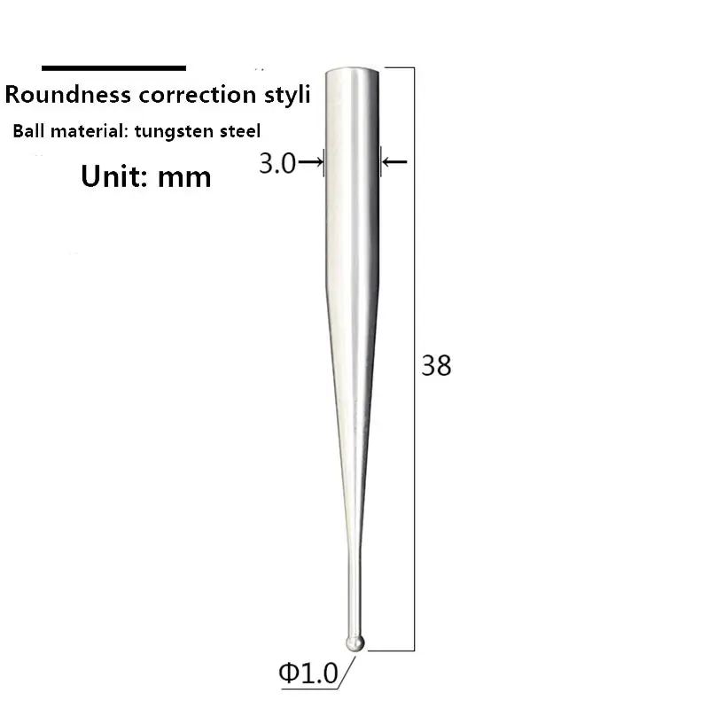 Customize Altimeter Stylus High Precision Ruby Concentric Probe Carbide Ball Eccentric Ball Stylus 1.0 2.0mm