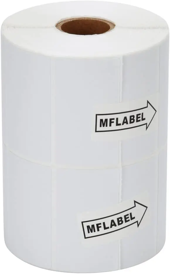 Custom Roll Blank Sticker Direct thermal paper shipping label barcode SKU labels Label