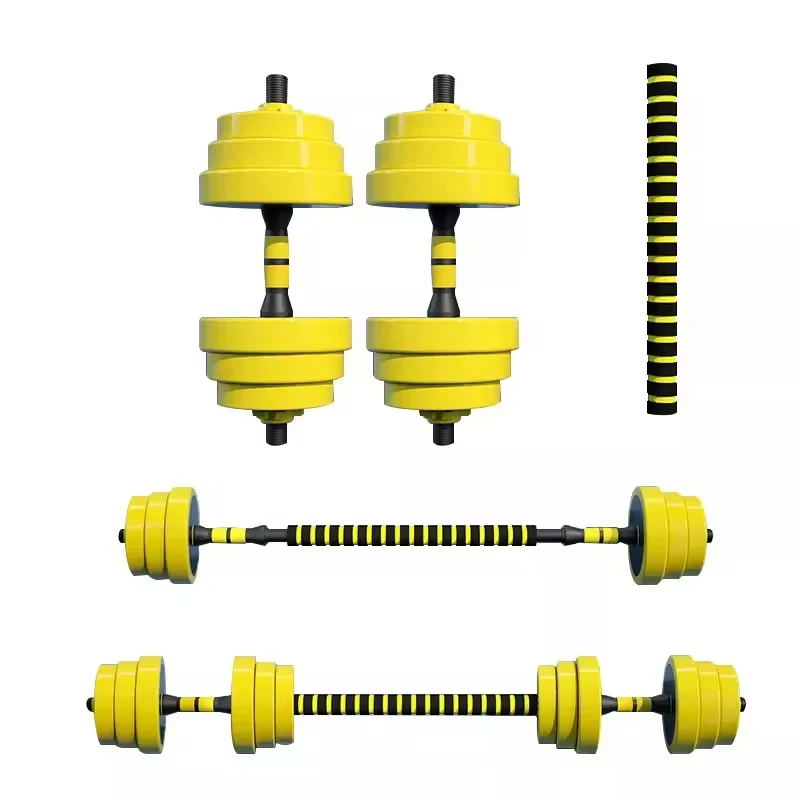 Hot Selling 30KG Musculation-acce Gym Equipment Cast Iron Adjustable Barbell Dumbbells Set