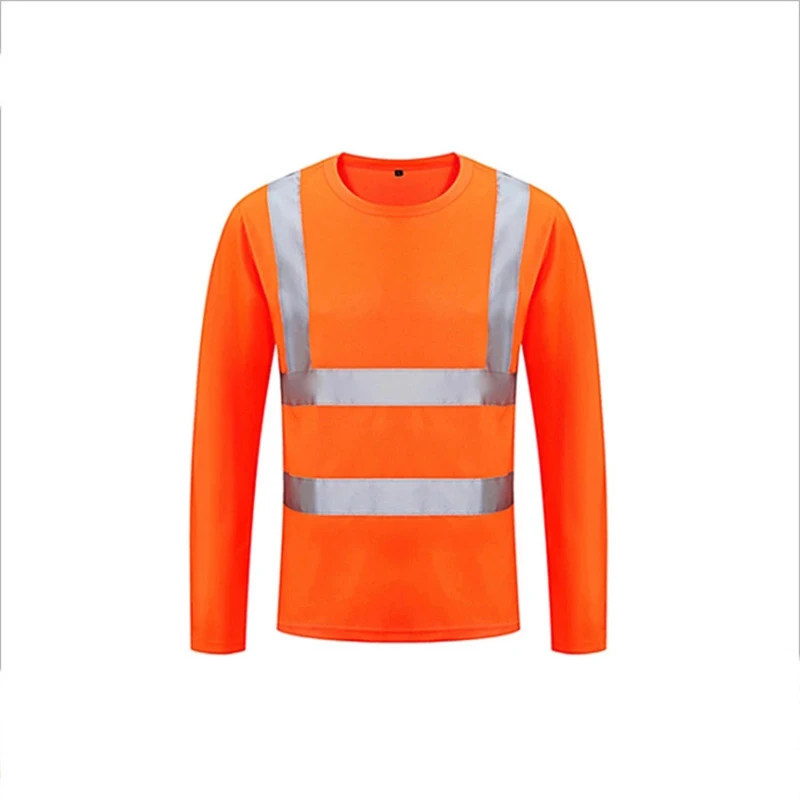 high quality orange or yellow shirt workwear hi vis shirt