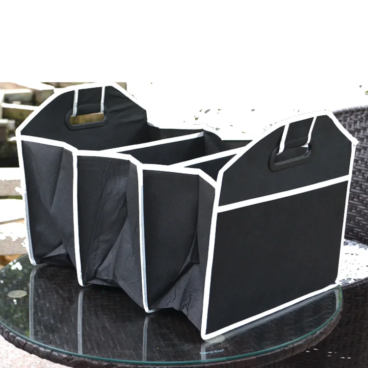 Foldable Durable Storage Car Organization Bag Travel Camping Car Organizer  groceries Bags
