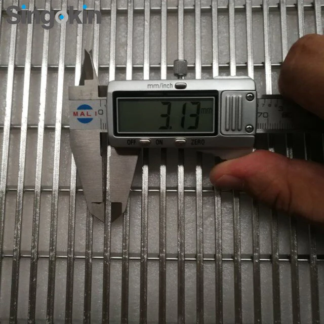 stainless steel square shaped profiled wire wedge mesh screens filter nozzle and grates custom