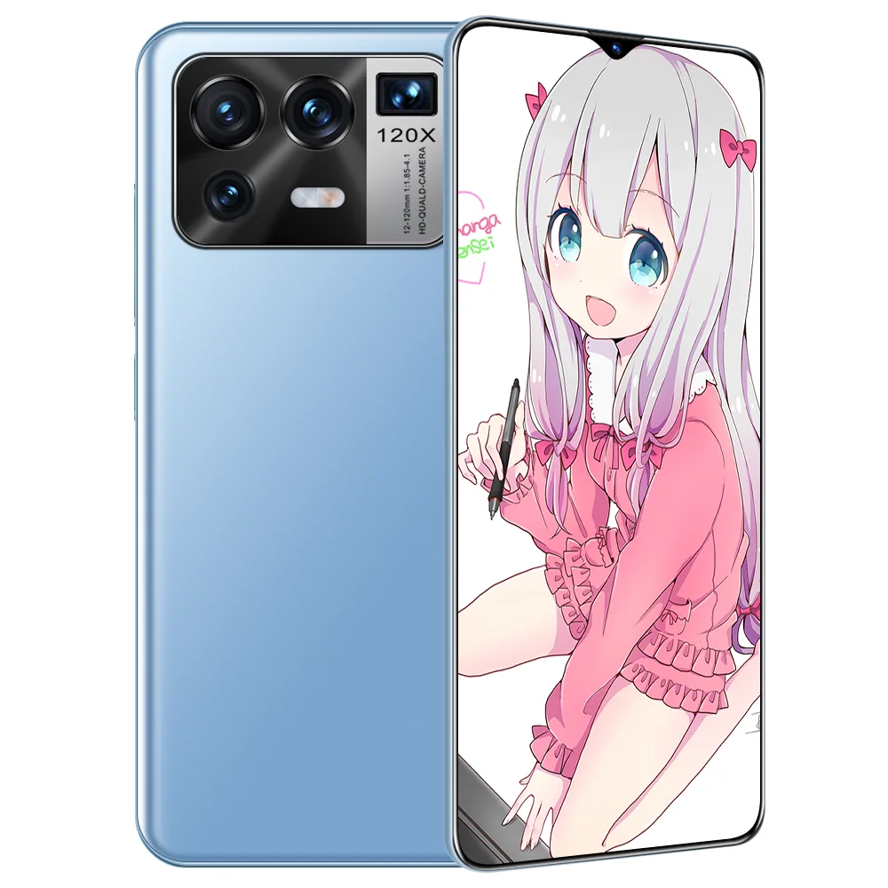  Фабрика глобальная версия XAOMi 6 7 дюймов M12 Pro смартфон 16 ГБ + 512 полный экран мобильного на палец для телефона/Уход за кожей лица Unclock