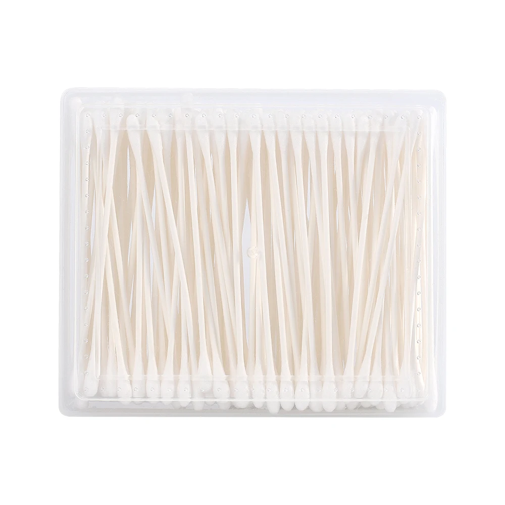 Factory price other household medical devices use ear buds sterile packages double q tips paper stick cotton swab