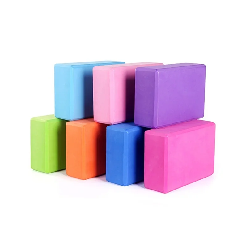 Worth Buying Customized Eva Yoga Block Props Foam Custom Logo Yoga Brick