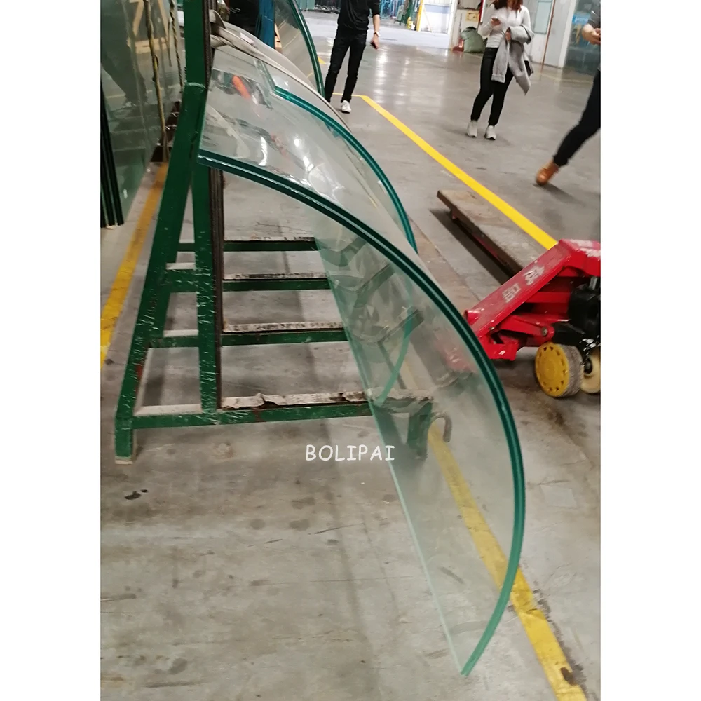 Customizable Durable and Impact-Resistant SGP PVB Curved Laminated Glass Supplier