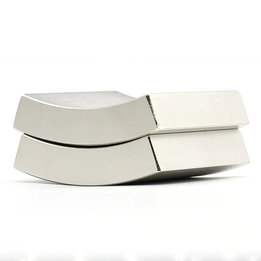 Neodymium Arc Magnets for Starter Motor N35H N38SH N48SH Arc Segment Step Neodymium Magnet for Motor Rotor Generator