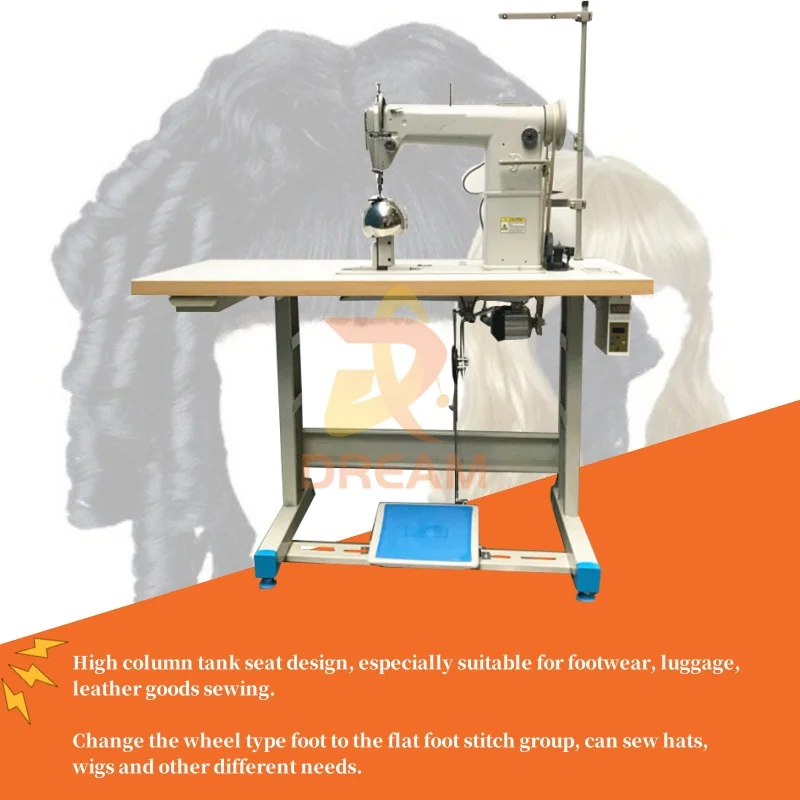 Semi-Automatic Wig Making Machine Lace Wig Making Machine Industrial Sewing Machines for Wig Making