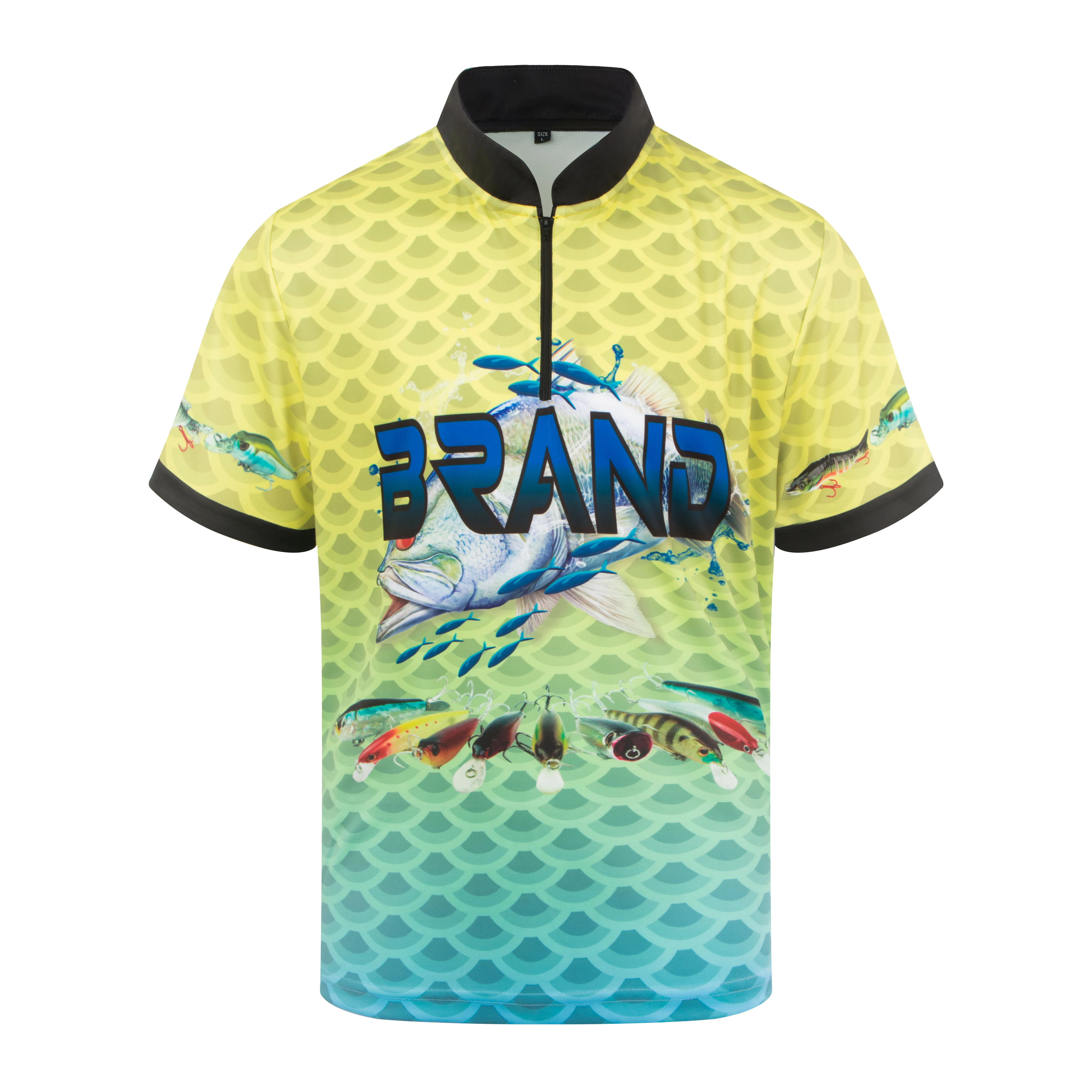 Custom Oversized UV Protection Cheap Blank Sublimated Hooded Fishing Jersey Manufacturer